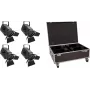EUROLITE sarja 4x LED THA-150F + laukku (20000681)