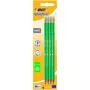 BIC lyijykynät EVOLUTION Original pyyhekumilla, HB, 4 kpl:n pakkaus 049012