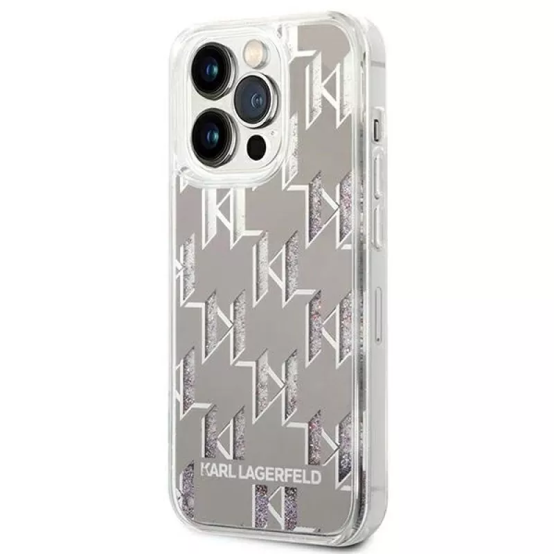 Karl Lagerfeld KLHCP14XLMNMS iPhone 14 Pro Max 6.7 hardcase hopea / hopea Liquid Glitter Monogram
