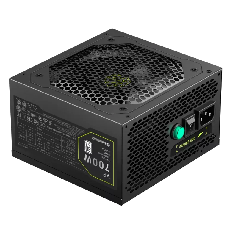 Gamemax-virtalähde, 80 PLUS, Standard | VP 700S | 700 W