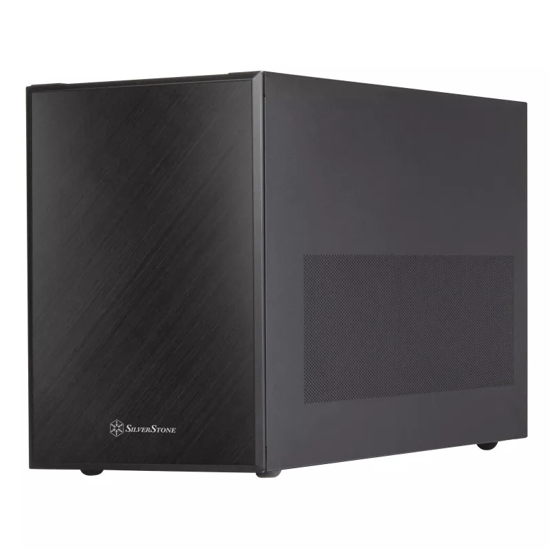 SilverStone SST-SG17B Micro-ATX / Mini-ITX-kotelo - musta