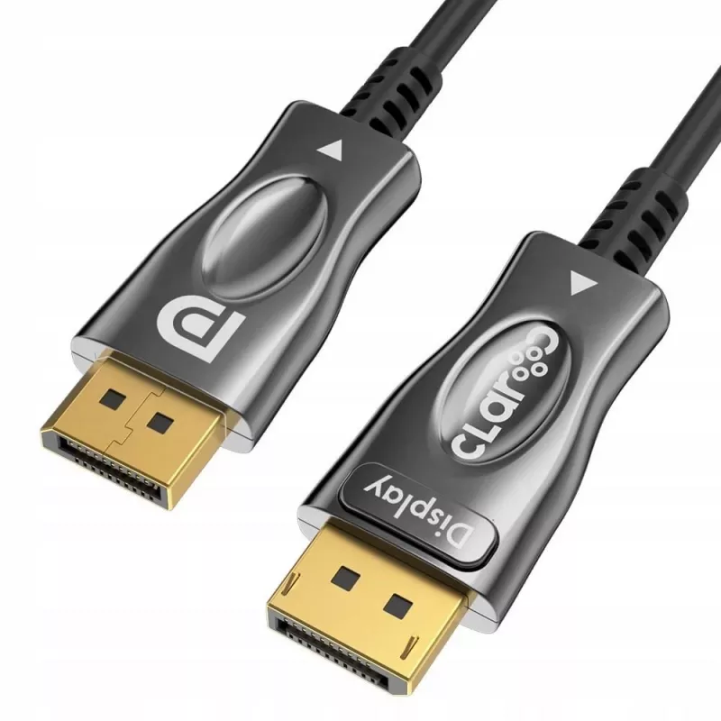 CLAROC kaapeli DisplayPort 1.4 AOC, 8K, 5 m, CLAROC-DP-14-5M