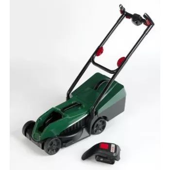 Bosch-ruohonleikkuri valo- ja äänimoduulilla