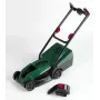 Bosch-ruohonleikkuri valo- ja äänimoduulilla