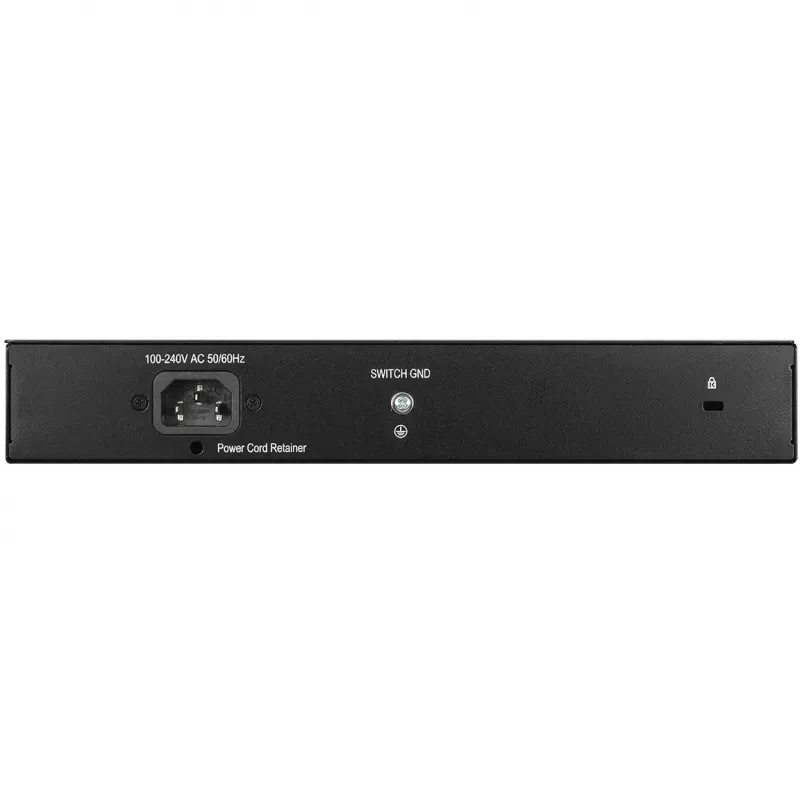 Hallitsematon kytkin D-Link DGS-1008MP 8-porttinen työpöytä Gigabit Max PoE -kytkin