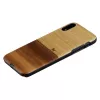 man and wood -puhelinkotelo iPhone XR:lle — musta, suojaava soft shell -kotelo