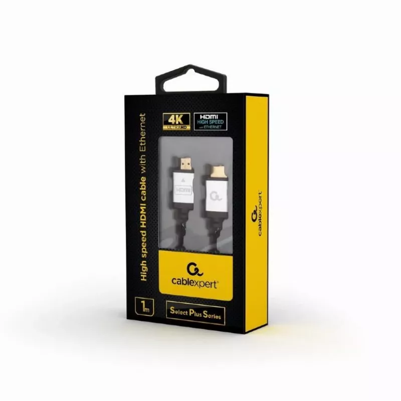 HDMI-kaapeli HDMI-HDMI 1M SELECT/PLUS CCB-HDMIL-1M GEMBIRD