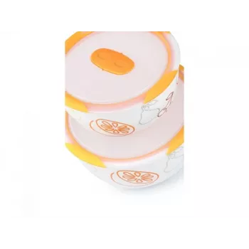 Salaattikulho Oursson BS4781RC/OR pyöreä keraaminen 2 kpl