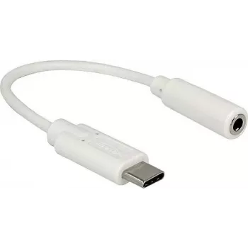 Audiokaapeli DeLOCK 65913 0,14 m 3,5 mm USB valkoinen