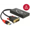 Kaapeli DVI 24+1 + USB-A/Displayport 20p DeLOCK 62596