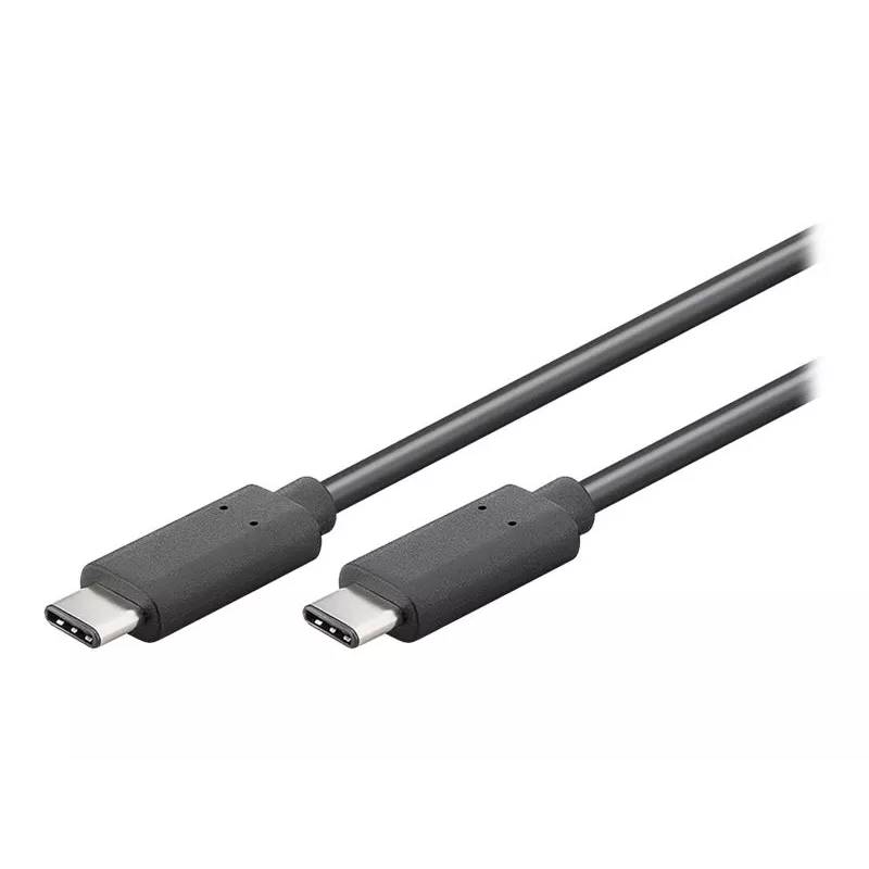 Wentronic Goobay USB 3.1 Generation 1 - USB-C™ -kaapeli, 0,5 m - USB-C™ pistoke > USB-C™ pistoke (67975)