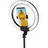 LogiLink älypuhelimen rengasvalo selfie-tikun jalustalla, DM 20cm (AA0156)
