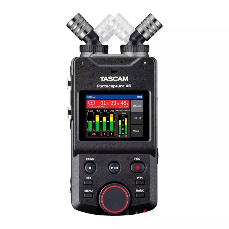 Tascam Portacapture X6 - kannettava, korkearesoluutioinen moniraitanauhuri