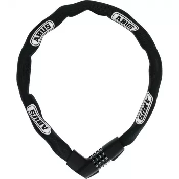 Ketjulukko ABUS 48566 musta valkoinen 850 mm karkaistu teräs