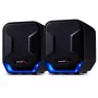 Audiocore AC865B 2.0 USB-tietokonekaiuttimet, 6 W, musta/sininen