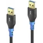 PureLink FlexInstall FI-U310-005 USB-A–USB-A-kaapeli, USB 3.0 5 Gbps, 0,5 m