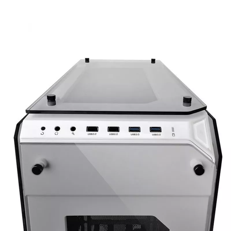 Kotelo View 71 Riing Tempered Glass E-ATX Full Tower - Snow Edition