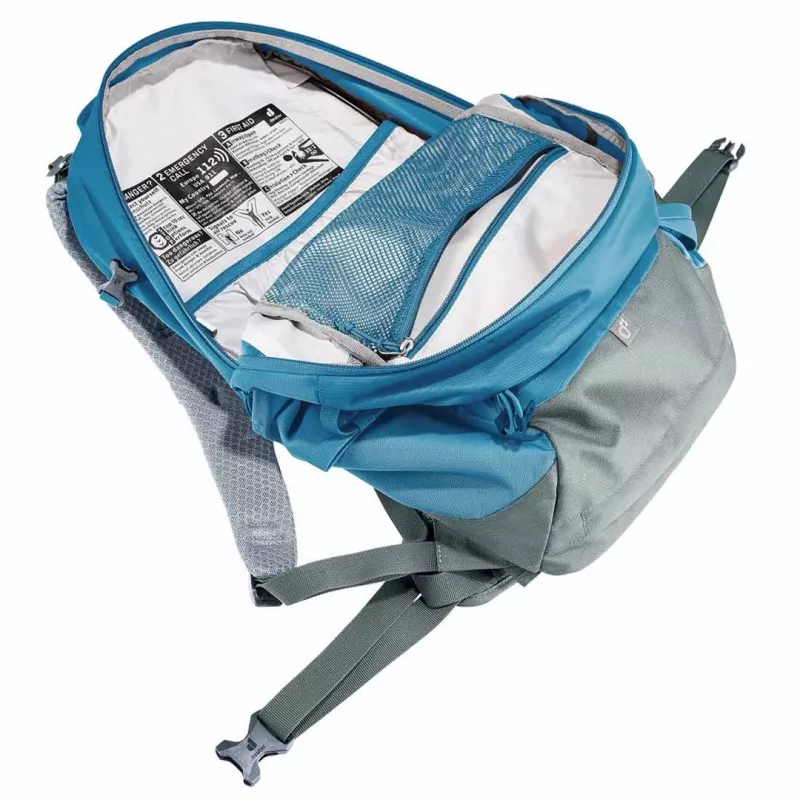 Deuter Trail 25 vaellus-päiväreppu, 25 L, polyesteri, sadesuoja, lantiovyö