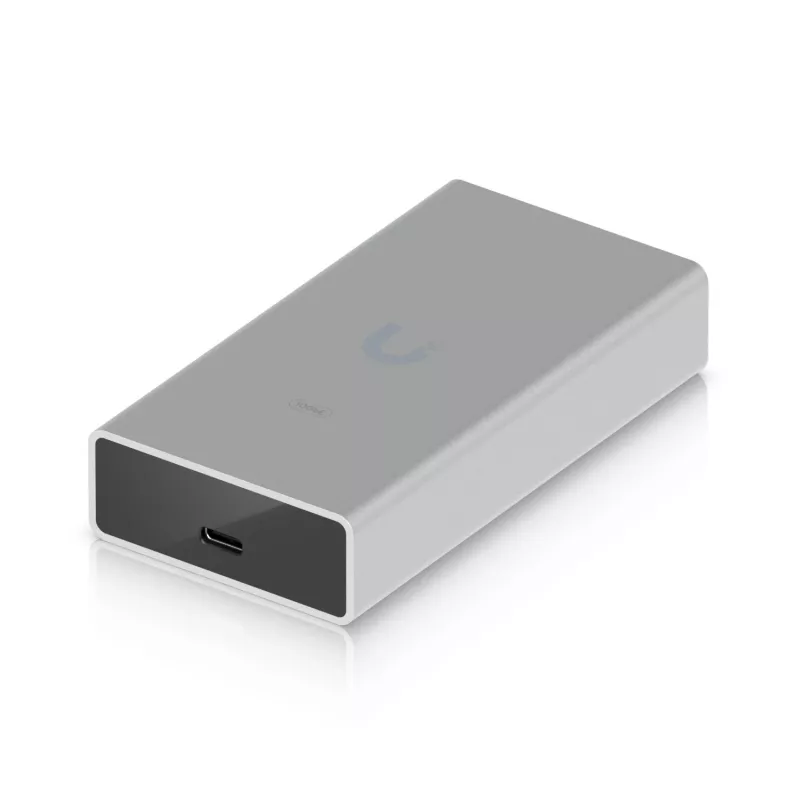 Ethernet-sovitin UBIQUITI UACC-Adapter-RJ45-USBC-10GE, USB-C-RJ45, 10 Gbps, musta/harmaa