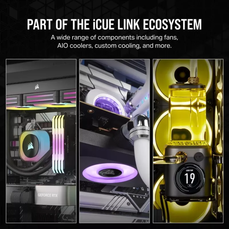 Tuuletin Corsair iCUE LINK RX120
