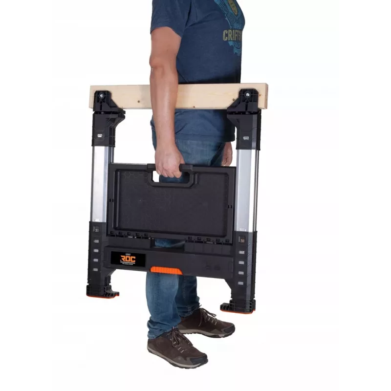 Keter Lumberjack ROC Pro Gear sahaus- ja työpöytäteline