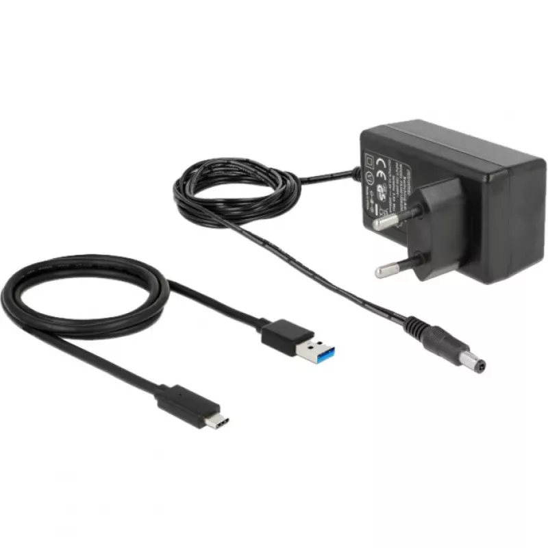 USB-keskitin DeLOCK ulkoinen 4 porttia 10 Gbps