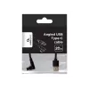 Kaapeli USB 2.0 – USB-C kulmamalli / CC-USB2-AMCML-0,2M GEMBIRD