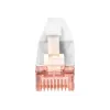 Digitus DK-1624-100S-5 CAT 6 U/FTP Slim -kytkentäkaapeli, 10 m, harmaa, 5 kpl:n pakkaus