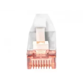 Digitus DK-1624-100S-5 CAT 6 U/FTP Slim -kytkentäkaapeli, 10 m, harmaa, 5 kpl:n pakkaus