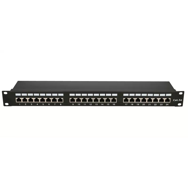 Patch-paneeli Extralink CAT5E STP V2 24 porttia