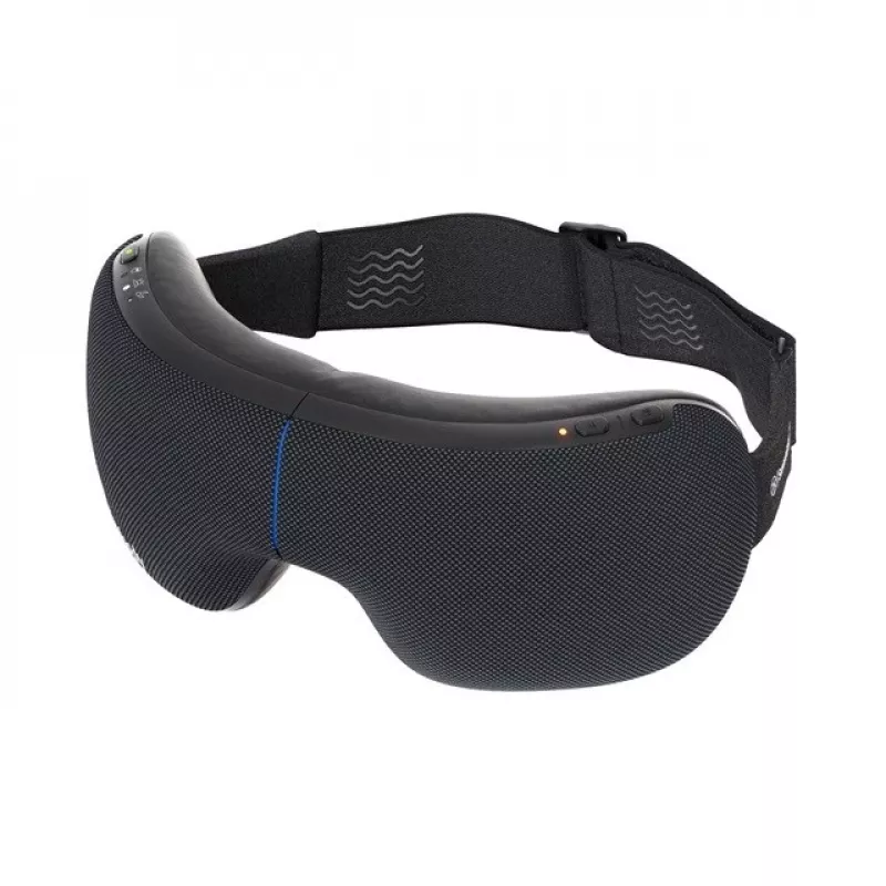 Therabody Smart Goggles 2.0 -hierontalaite kasvoille, musta