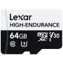 microSD High Endurance -muistikortti 64 GB C10 A1 U1 V30 100/35 MB/s