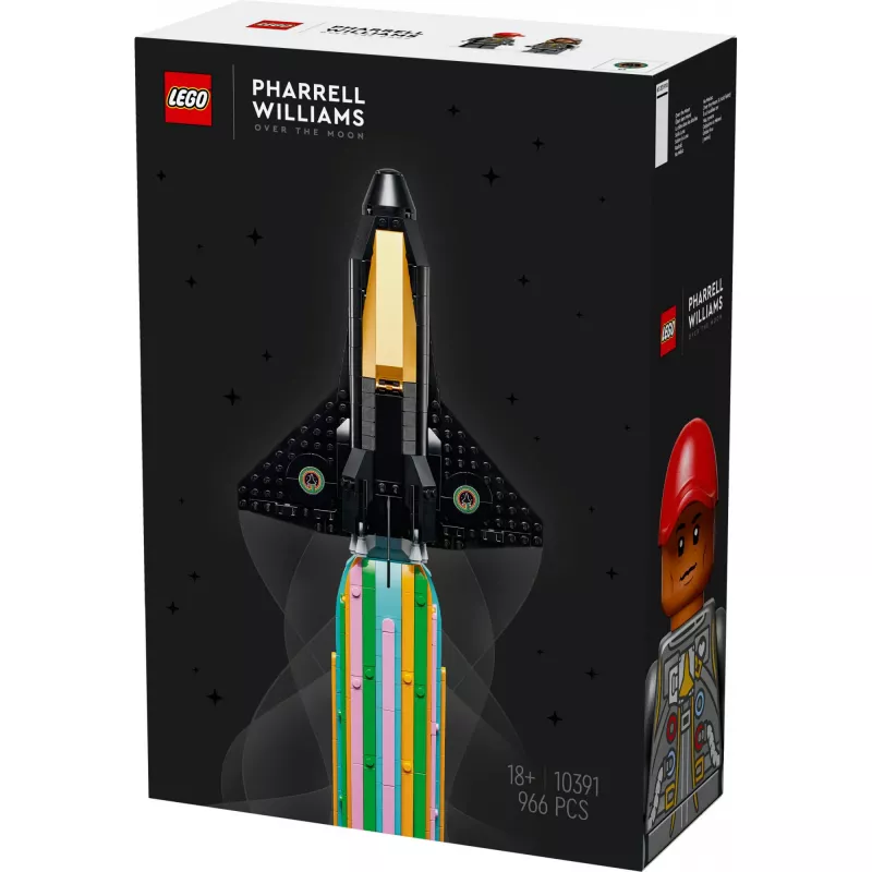 LEGO Icons 10391 Kuun yläpuolella Pharrell Williamsin kanssa