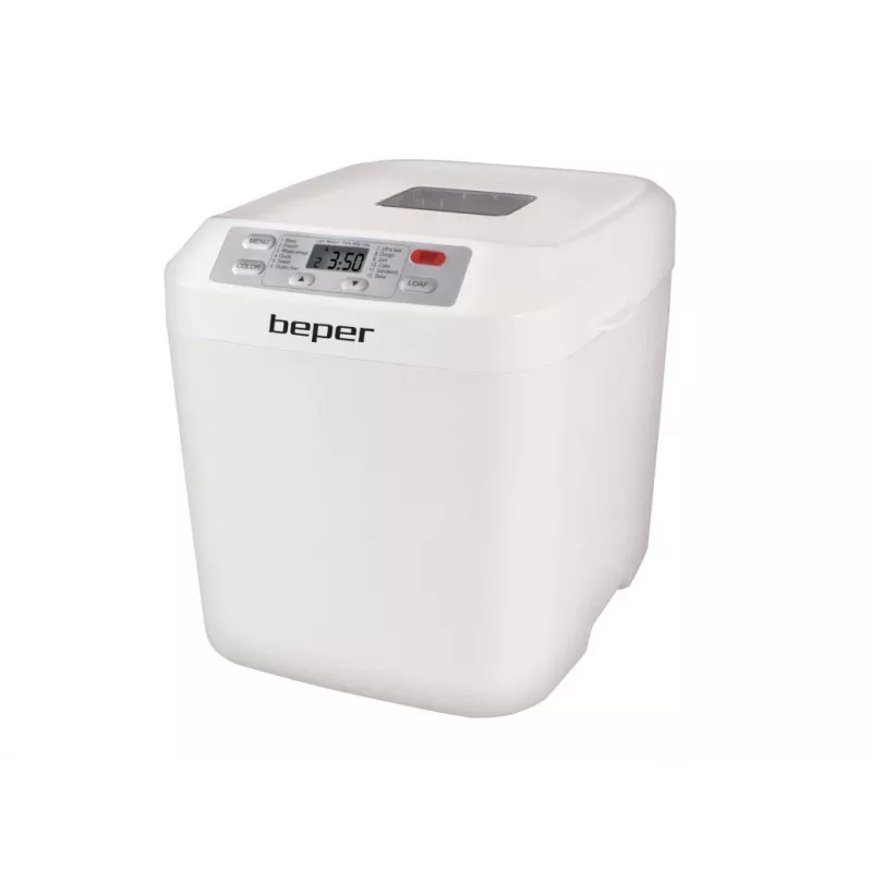 Leipäkone Beper BC.130 – 550 W, 12 ohjelmaa, 600–900 g leivät
