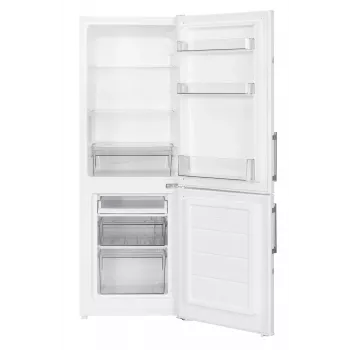 Severin DT 8770 vapaasti seisova jääkaappi — 173 l kokonaistilavuus, 121 l jääkaappiosa, 52 l pakastinosa, valkoinen