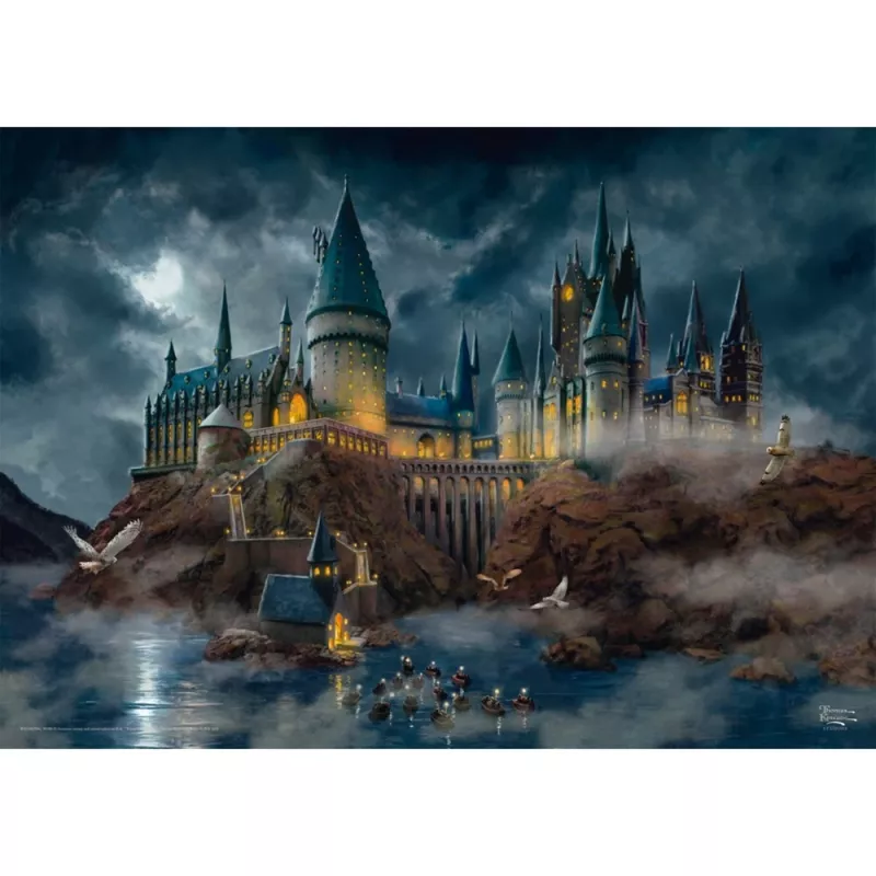Thomas Kinkade Studios Wizarding World Harry Potter - Hogwarts Castle, palapeli 1000 palaa