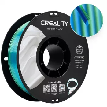 Filamentti Creality SILK BLAUGRÜN 1,75 mm 1 kg kela 3D-tulostukseen