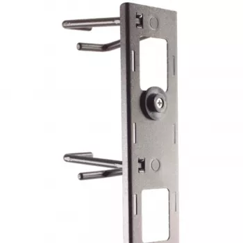 APC NetShelter kaapelinhallinta, pystysuuntainen kaapelinhallinta, kaapelirenkaat, 8 kpl:n pakkaus, musta, 55 mm x 766 mm x 85 mm