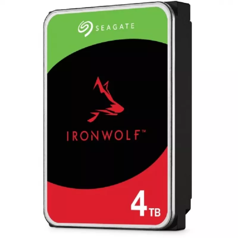 Seagate IronWolf ST4000VN006_B1 Bundle 2x 4 TB NAS-kiintolevy, 5400 rpm, SATA 6Gb/s, 256 MB, 3,5 tuumaa
