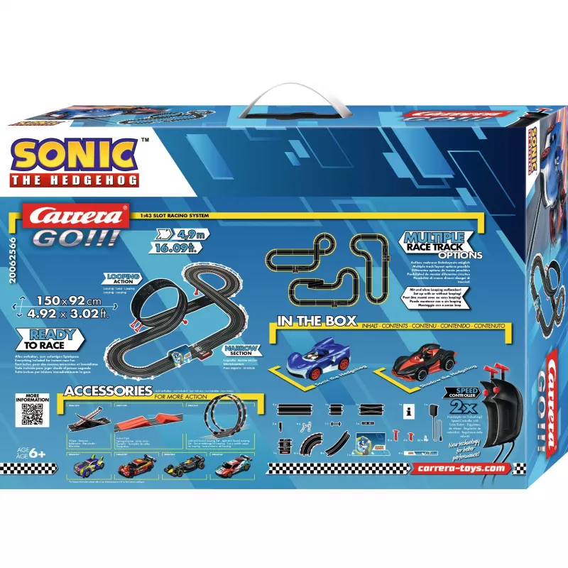 CARRERA GO Sonic kilparata 4,9 m 20062566
