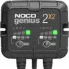 Akkulaturi NOCO GENIUS2X2 4A 2-kanavainen, 4A yhteensä, kaksi itsenäistä lähtöä