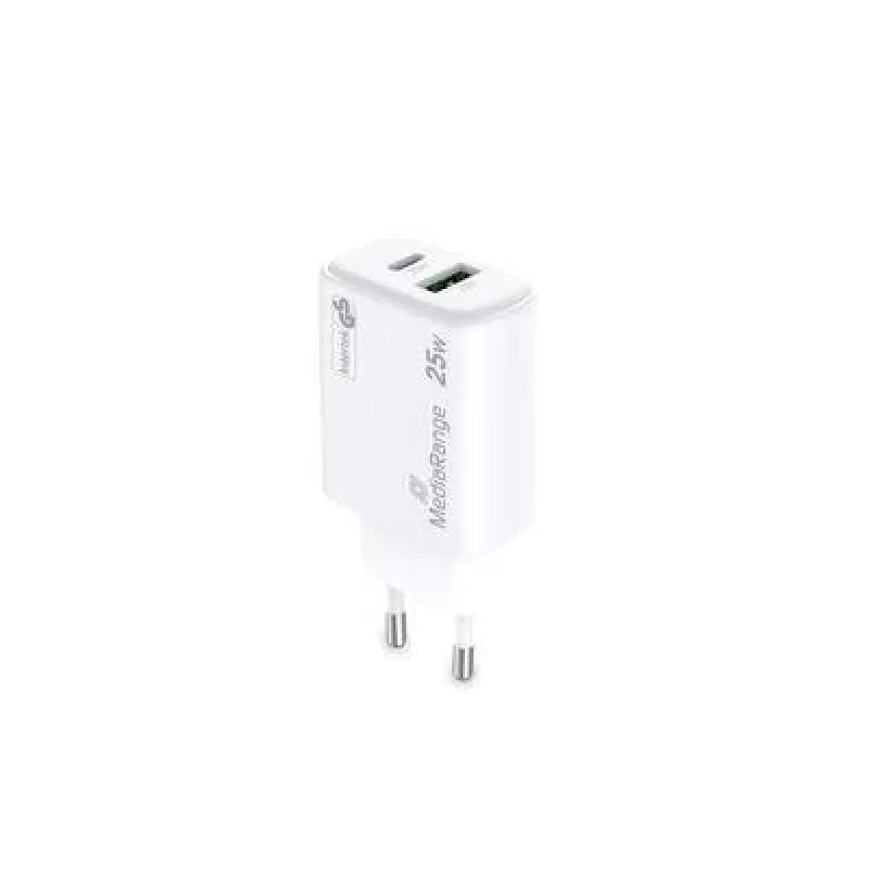 Virtalähde USB/USB-C 25W/FAST MRMA112-2 Mediarange