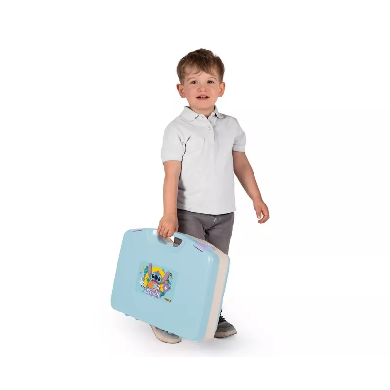 Leikkikeittiö SMOBY Stitch Kitchen 7600311909 tarvikkeineen – lasten roolileikkikeittiösarja