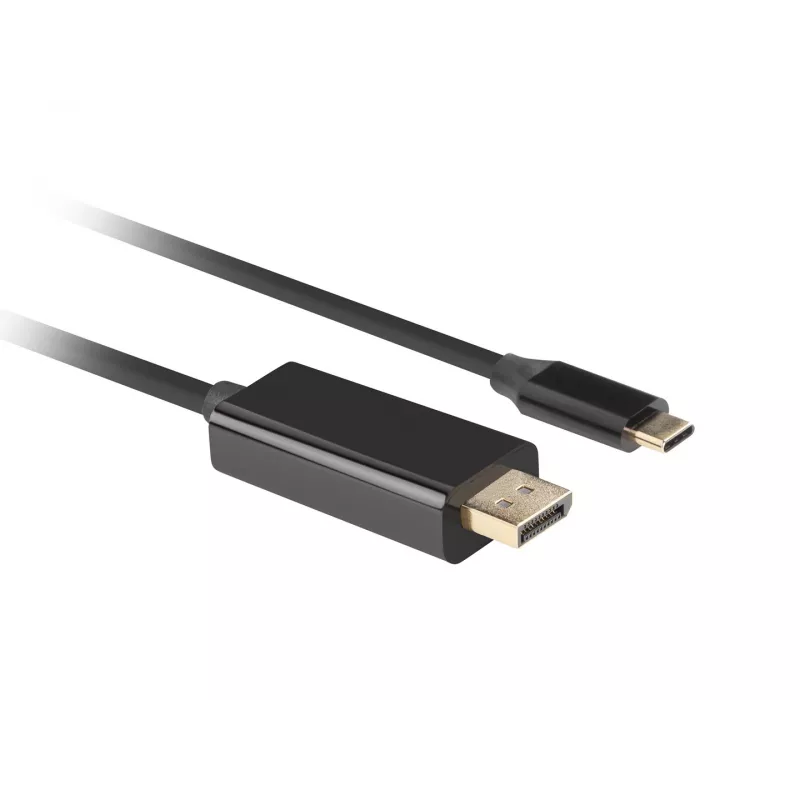 LANBERG CA-CMDP-10CU-0030-BK videokaapelisovitin, 3 m, USB Type-C - DisplayPort, 4K@60Hz/144Hz tuki