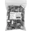 Modulaarinen RJ45-liitin QOLTEC 54554 CAT5e FTP, 100 kpl, hopea, muovi, 11×22×18 mm