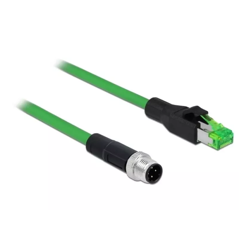 Verkkokaapeli DeLOCK 85438 RJ45 Ethernet Cat6 2 m musta