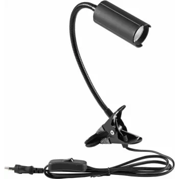 EUROLITE KKL-7 LED-spotti 3000K musta – 3000 K lämmin valkoinen, kompakti näyttämö-/korostusvalaisin
