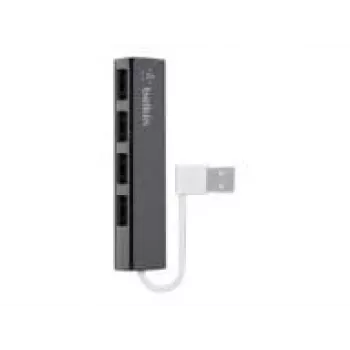 Keskitin Belkin F4U042BT USB 2.0 480 Mbit/s musta