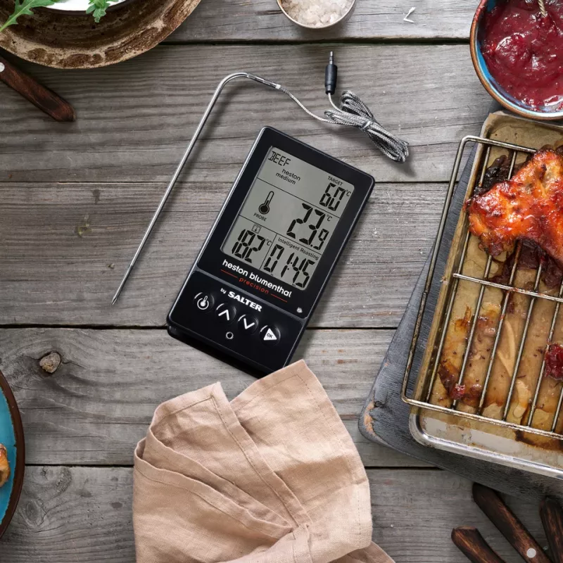 Salter 540A HBBKCR Heston Blumenthal Precision 5-in-1 digitaalinen ruokalämpömittari