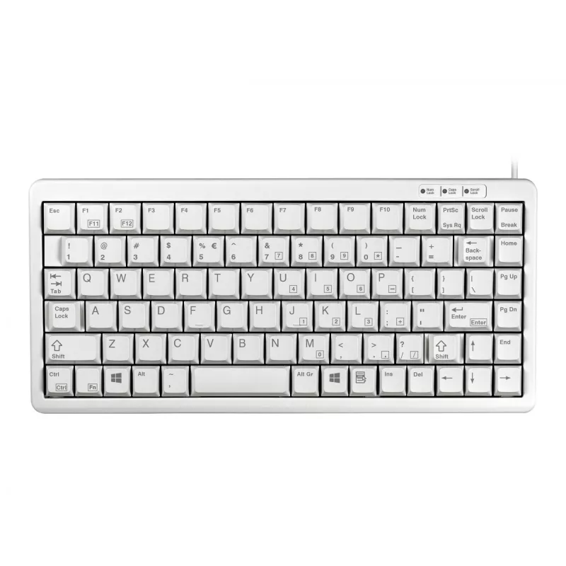 CHERRY G84-4100 näppäimistö universaali USB QWERTY US-englanti harmaa